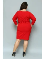 Dámské šaty U869 červené - Karko
