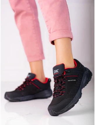 Exkluzívní trekingové boty černé dámské bez podpatku Exkluzívní trekingové boty černé dámské bez podpatku