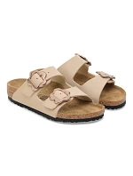 Žabky Birkenstock ARIZONA FLOWER BUCKLE KIDS 1030439 SANDCASTLE (standardní šířka)
