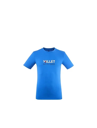 Pánské tričko MILLET Millet Ts Ss M modré Pánské tričko MILLET Millet Ts Ss M modré