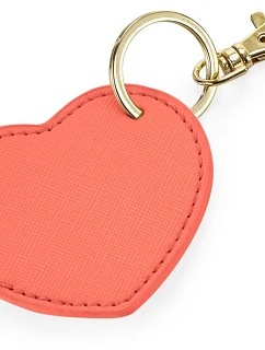 BagBase BG 746 Klip na klíče srdce "Boutique" 52.0746 coral