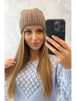Dámská čepice Rebeka K345 mocca Dámská čepice Rebeka K345 mocca