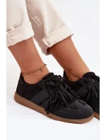 Dámské tenisky s třásněmi Černé Dorivelle