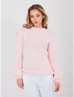 Jumper MI SW 9642.01 světle růžový Jumper MI SW 9642.01 světle růžový