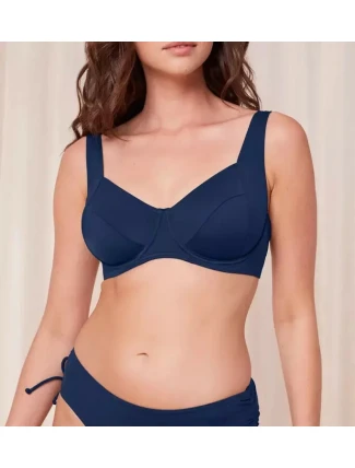 Dámská plavková podprsenka Summer Mix & Match W 01 sd 00RA tmavě modrá - Triumph