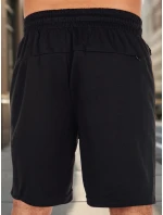 Pánské černé teplákové kraťasy FashionStreet SX2474