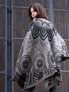 Pončo Art Of Polo 23447 Paisley Winter