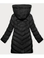 Černá dámská zimní bunda s kapucí (5M3155-392) Černá dámská zimní bunda s kapucí (5M3155-392)