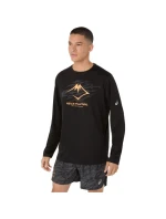 ASICS Fujitrail Logo LS Top 2011D391-001 Black L