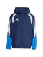 Dětská bunda adidas Tiro 26 Competition All Weather modrá JL7300