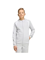 Dětská mikina adidas Tiro 26 League Sweat Full Zip Hoodie šedá KF3323 Dětská mikina adidas Tiro 26 League Sweat Full Zip Hoodie šedá KF3323