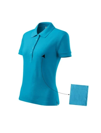 Polokošile Malfini Cotton W MLI-21344 tyrkysová Polokošile Malfini Cotton W MLI-21344 tyrkysová