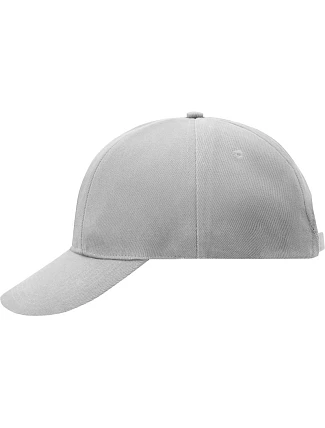 Daiber MB 609 6 panelová vyztužená kšiltovka 03.0609 light grey