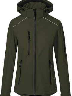 Promodoro 7865 Dámská zimní softshellová bunda 40.7865 khaki