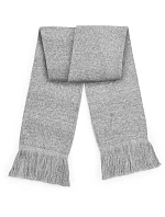 Beechfield B 470 Pletená šála "Classic" 53.0470 heather grey Beechfield B 470 Pletená šála "Classic" 53.0470 heather grey
