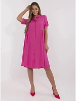 Dámské šaty MI SK A2275.09 fuchsiové - FPrice Dámské šaty MI SK A2275.09 fuchsiové - FPrice