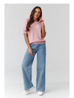 Svetr s krátkým rukávem  model 224079 Makadamia