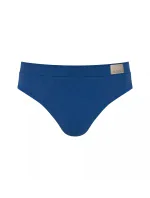 Pánské slipy GO Natural Brief C2P - BLUE - modré M008 - SLOGGI Pánské slipy GO Natural Brief C2P - BLUE - modré M008 - SLOGGI
