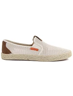 Pánské polobotky espadrille slip-on béžové Bugatti TT15305