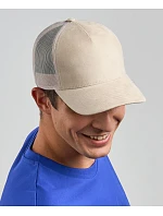 Atlantis Headwear Rapper Suede-S 5 panelová Trucker kšiltovka 33.0261 stone Atlantis Headwear Rapper Suede-S 5 panelová Trucker kšiltovka 33.0261 stone