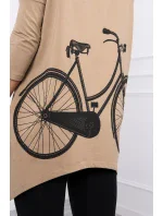 Mikina s potiskem kola camel Mikina s potiskem kola camel