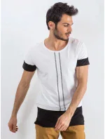 Pánské tričko s vložkami NT009 - FPrice Pánské tričko s vložkami NT009 - FPrice