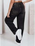 Dámské džíny balloon fit černé FashionStreet UY2741 Dámské džíny balloon fit černé FashionStreet UY2741