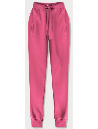 Růžové teplákové kalhoty (CK01-19) Růžové teplákové kalhoty (CK01-19)