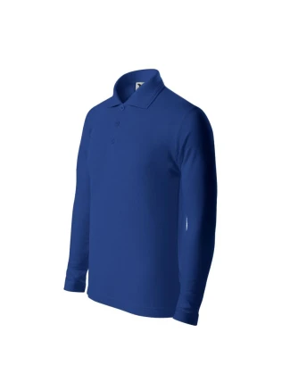 Dětská polokošile Pique Polo LS (chrpová)