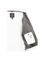Geographical Norway pánská rychleschnoucí sportovní bunda s kapucí Techno MEN 056 BS3 white (WU1060H/GN) pánské