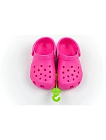Dětské sandály Crocs Classic Clog T, růžové, pohodlné, módní Dětské sandály Crocs Classic Clog T, růžové, pohodlné, módní