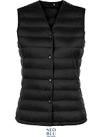 NEOBLU Arthur Women Dámská prošívaná vesta 24.3173 deep black