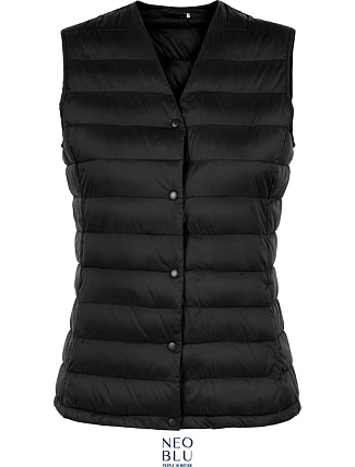 NEOBLU Arthur Women Dámská prošívaná vesta 24.3173 deep black