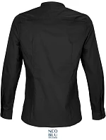 NEOBLU Bart Women Popelínová halenka s dlouhým rukávem 24.3787 deep black