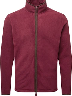 Premier PR 823 Pánská fleecová bunda „Artisan“ 39.0823 burgundy/brown