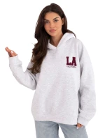 IT BL mikina H2492.66 světle šedá