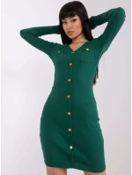 Šaty RV SK 7434.13 tmavě zelená