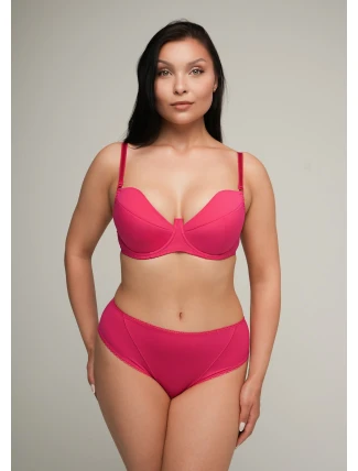 Ava 2204 Fuchsiová push-up podprsenka