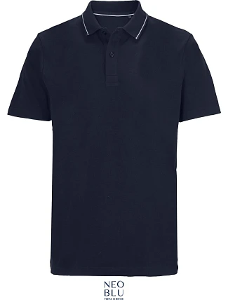 NEOBLU Orel Unisex piqué polo z těžké bavlny 24.4337 night blue NEOBLU Orel Unisex piqué polo z těžké bavlny 24.4337 night blue