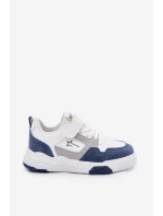 Lehké dětské sneakersy Big Star RR374052 Bílo-Modré