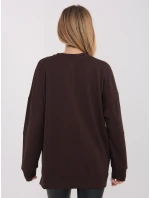 RV BL mikina A1063.96 tmavě hnědá