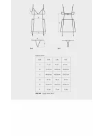 Korzet Sedusia corset XXL - Obsessive Korzet Sedusia corset XXL - Obsessive