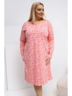 Noční košile Plus Size model 223301 Forever Pink
