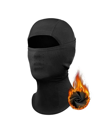 Qunature lyžařská kukla 13230023010 bike motorbike kukla velikost M - černá