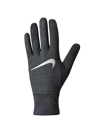 Dámské běžecké rukavice Nike Dri-Fit Fleece, šedé, N1002577082, XS/S