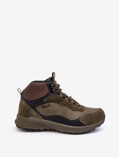 Mužské teplé trekové boty Zelené Big Star MM174333