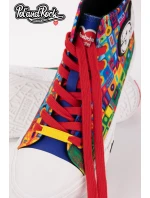 Tenisky Pol'and'Rock Festival X Big Star SS174504 Zeleno-žluté Tenisky Pol'and'Rock Festival X Big Star SS174504 Zeleno-žluté