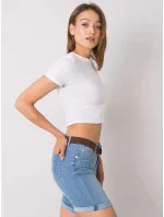 Šortky D85032C62033ZL150 světle modré