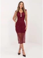 Šaty IT SK 21931.13 bordó