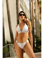 Dámské dvoudílné plavky Panama 3 S556PM3 bílé - Self Dámské dvoudílné plavky Panama 3 S556PM3 bílé - Self